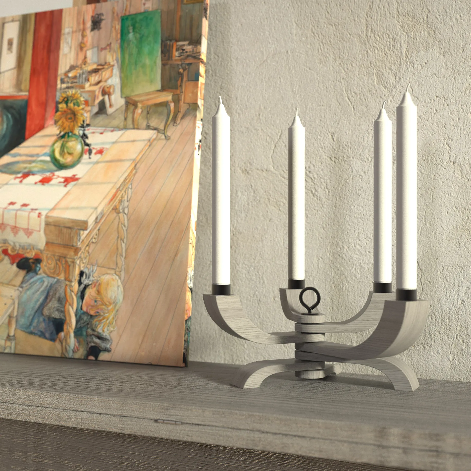 Nordic light Kerzenhalter Limited Edition, Grau Design House Stockholm