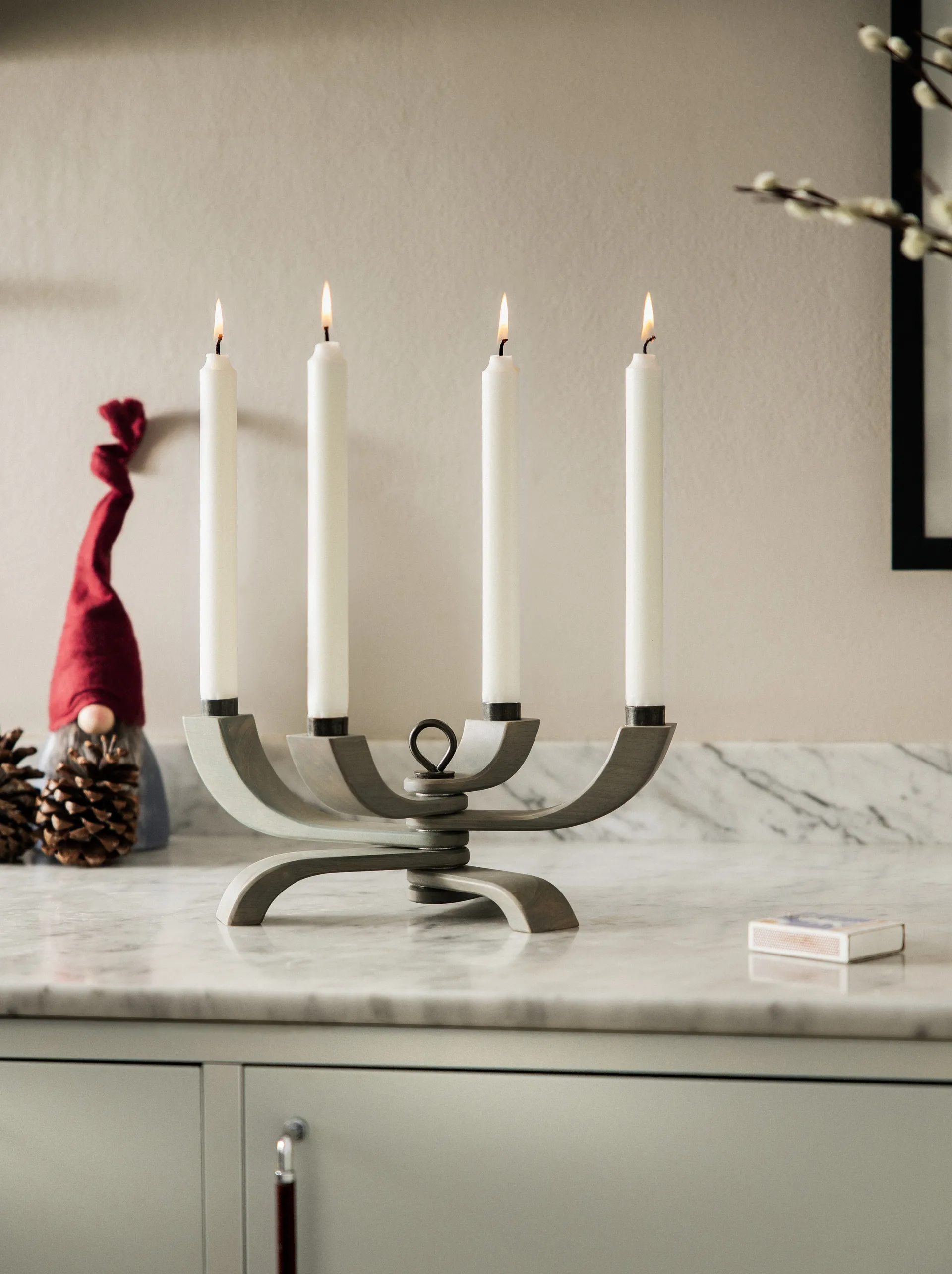 Nordic light Kerzenhalter Limited Edition, Grau Design House Stockholm