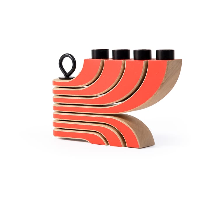 Nordic Light Kerzenleuchter 4 Arme - Rot - Design House Stockholm