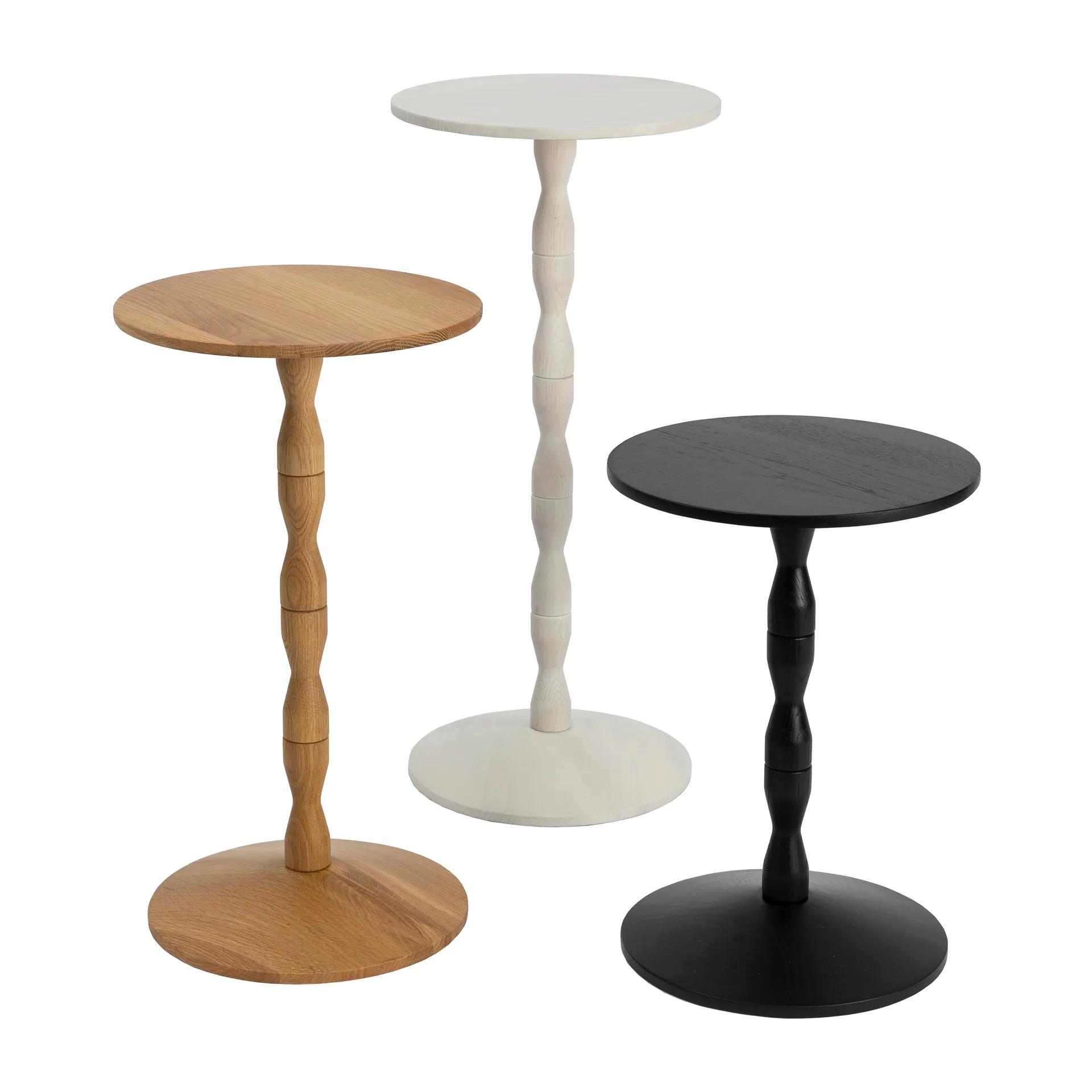 Pedestal Tisch Ø31 x 67,5cm, Black Design House Stockholm