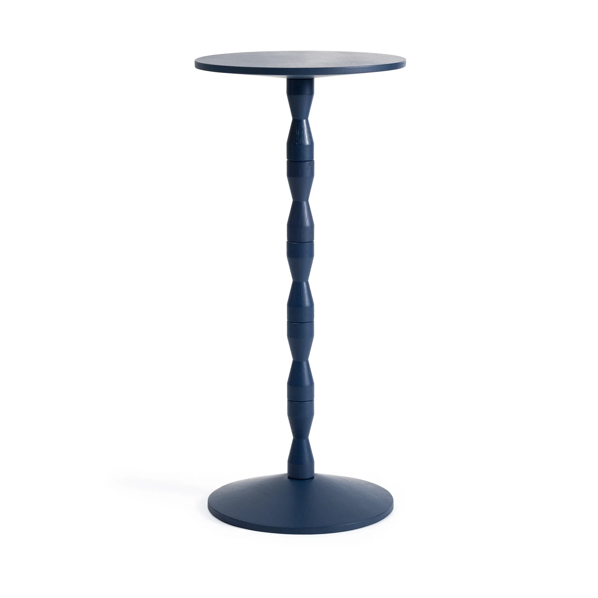 Pedestal Tisch Ø31 x 67,5cm, Blue Design House Stockholm