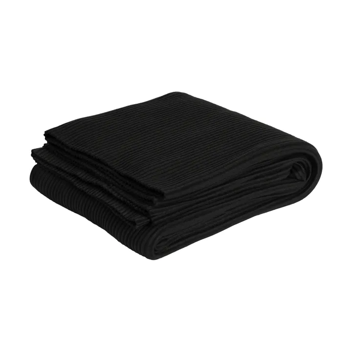 Pleece Decke 140 x 160cm - Schwarz - Design House Stockholm