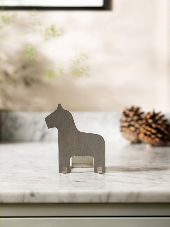Pop-up Teelichthalter Dalapferd, Edelstahl Design House Stockholm