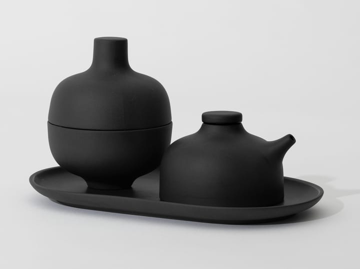 Sand Sojakanne 12cl - Black clay - Design House Stockholm