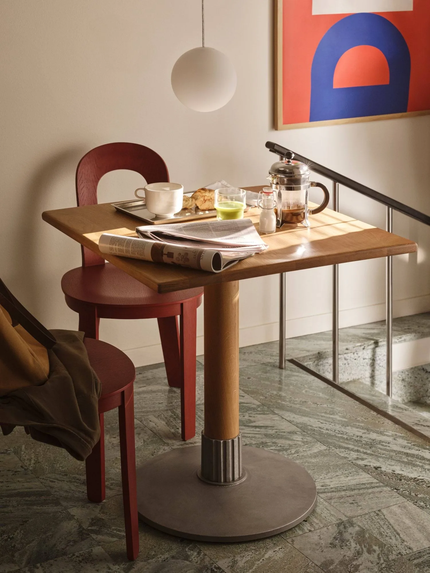 Tock Table Esstisch, Eiche, 75x75x76 cm Design House Stockholm