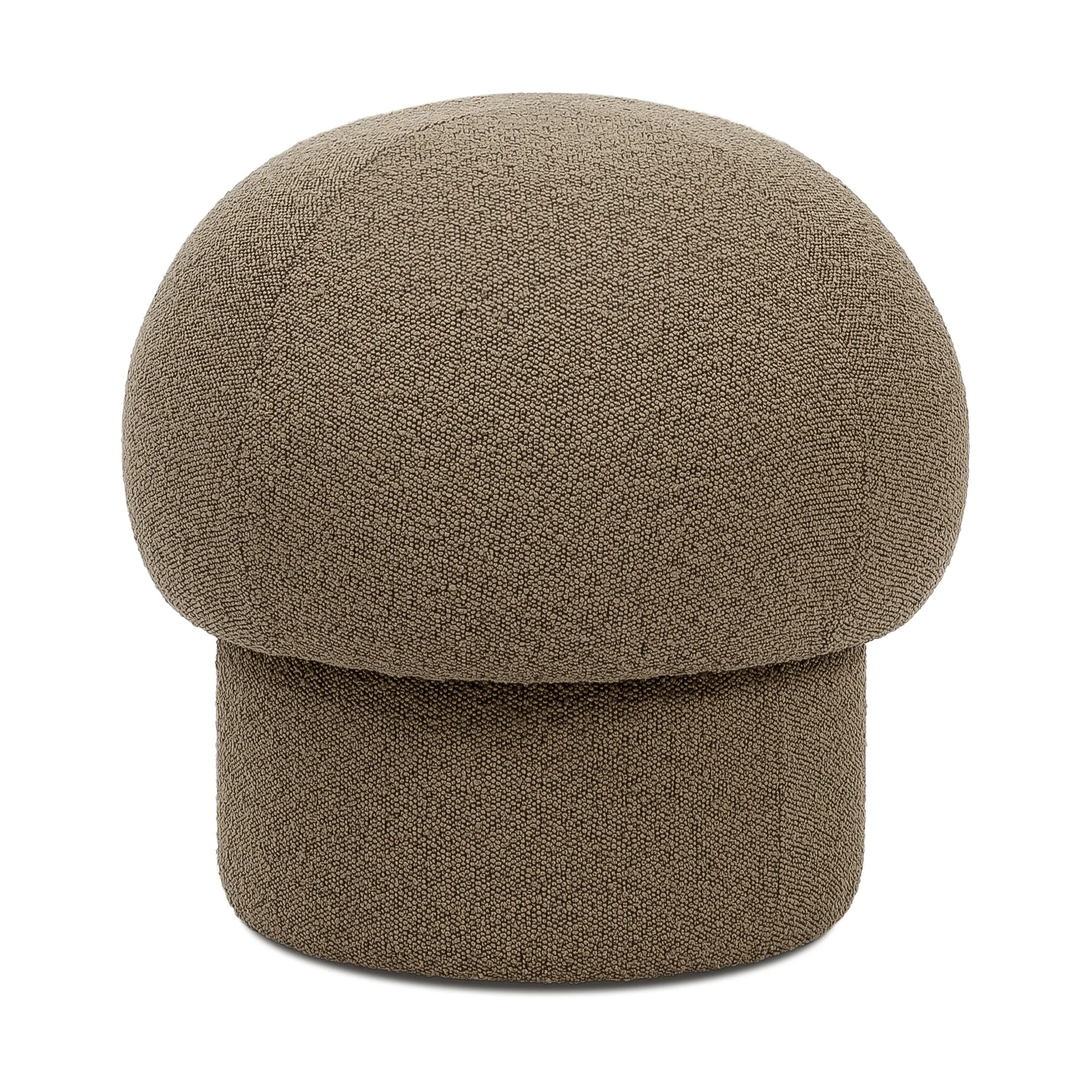 Uno Pouf Sitzkissen Ø50cm, Brown Design House Stockholm