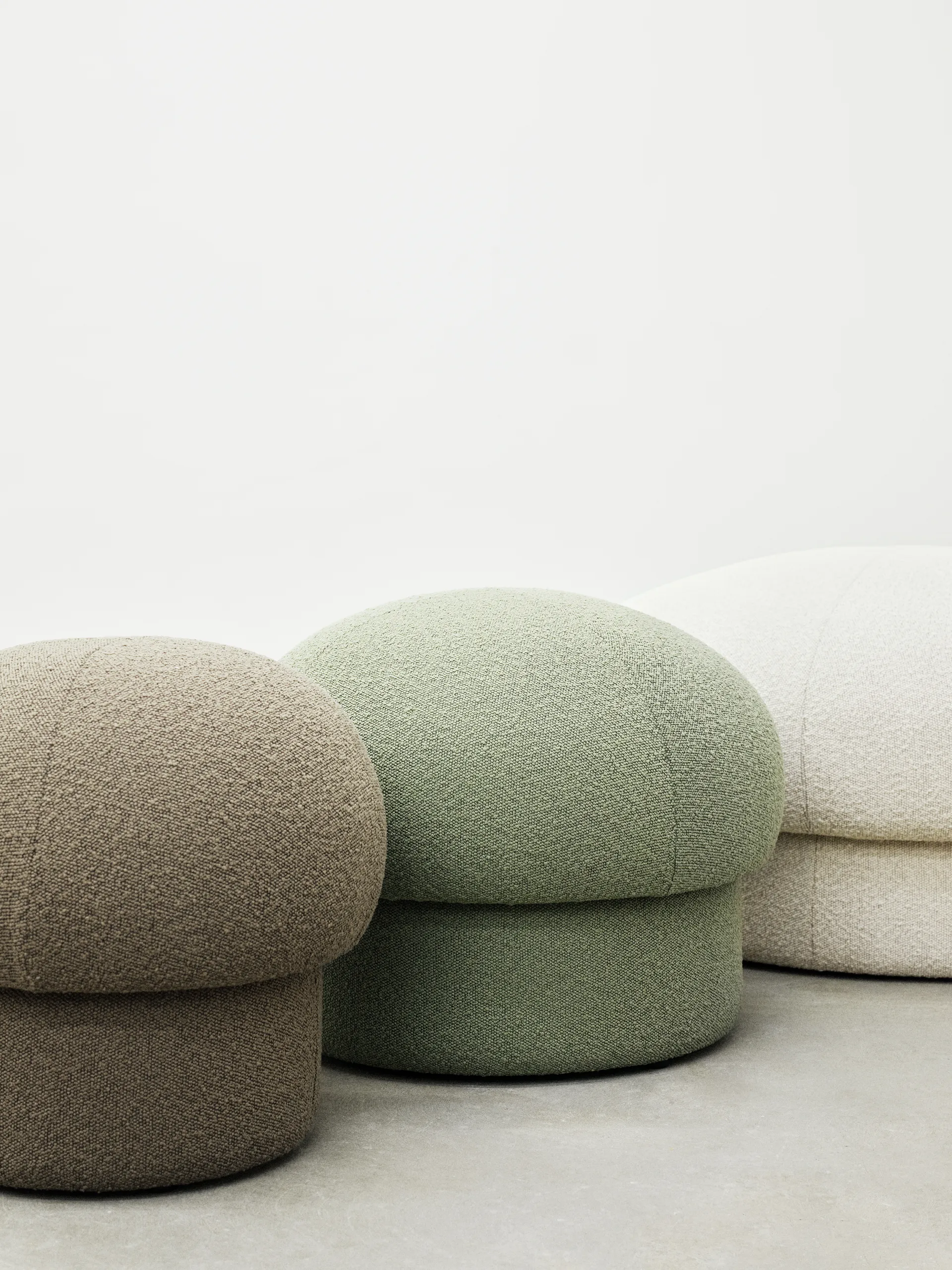 Uno Pouf Sitzkissen Ø65cm, Brown Design House Stockholm
