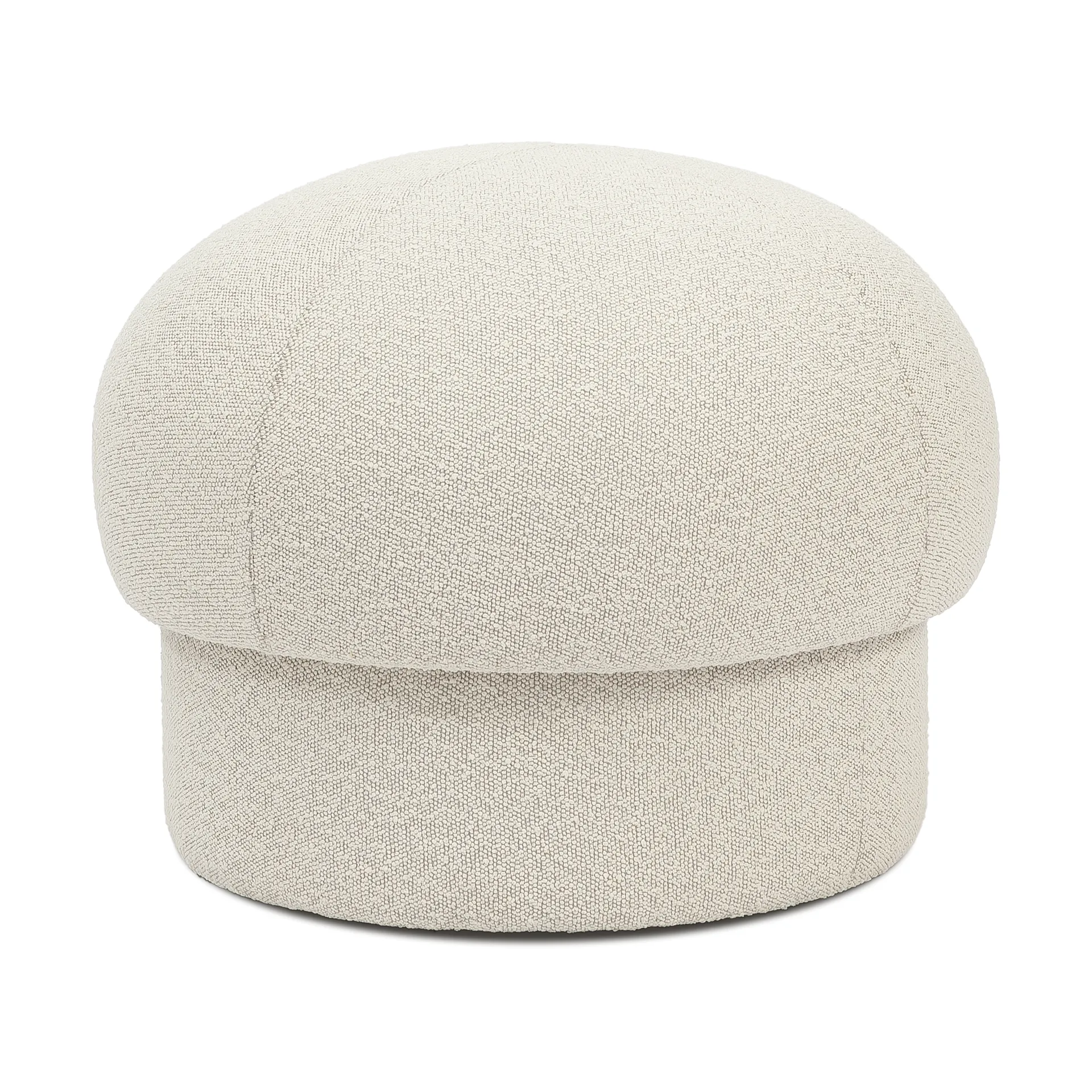 Uno Pouf Sitzkissen Ø65cm, Cream Design House Stockholm