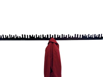 Wave Hanger Garderobe - Schwarz - Design House Stockholm