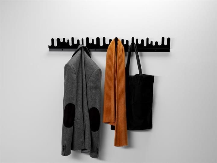 Wave Hanger Garderobe, Schwarz Design House Stockholm