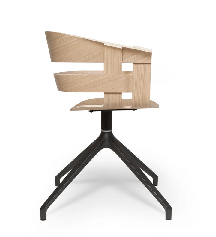 Wick Chair Bürostuhl - Eiche-graue Metallbeine - Design House Stockholm