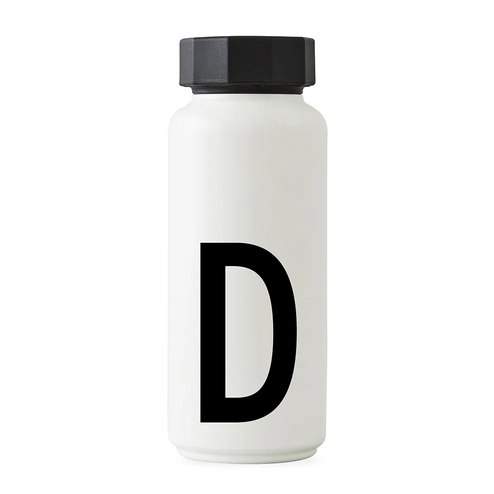 AJ Vintage Thermosflasche, D Design Letters