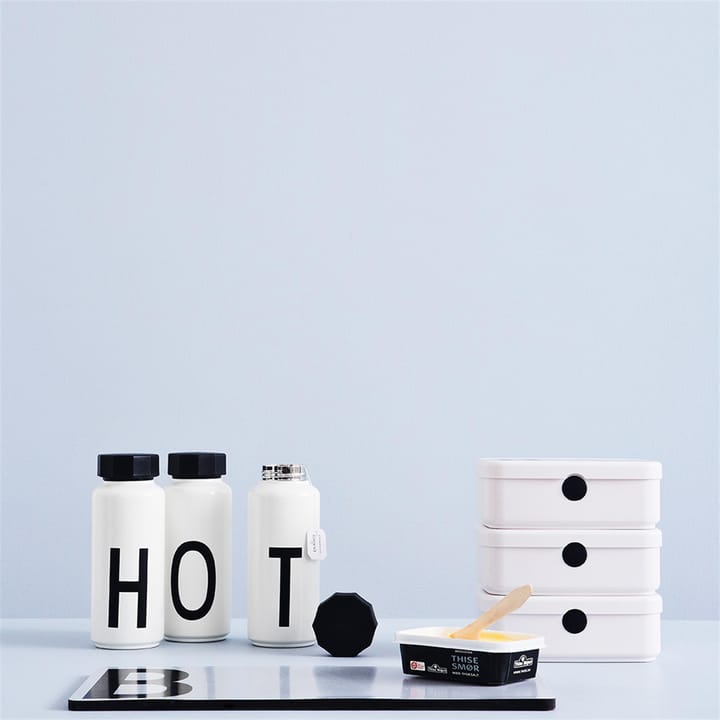 AJ Vintage Thermosflasche, N Design Letters