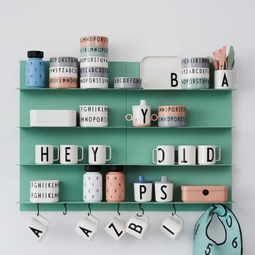 Breakfast Dinner Lunch Schale 3er Pack - Nude - Design Letters