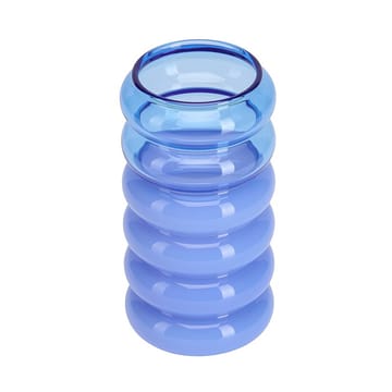 Bubble 2-in-1 Vase und Kerzenhalter 13,5 cm - Blue - Design Letters