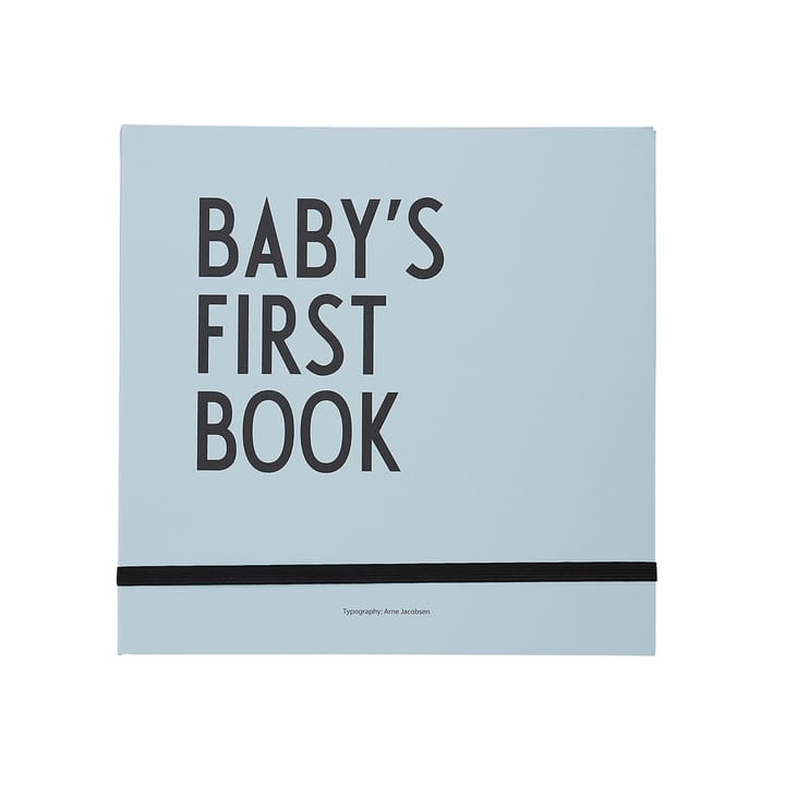 Design Letters Baby's First Book - Blau - Design Letters