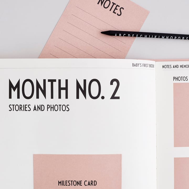 Design Letters Baby's First Book, Nude Design Letters