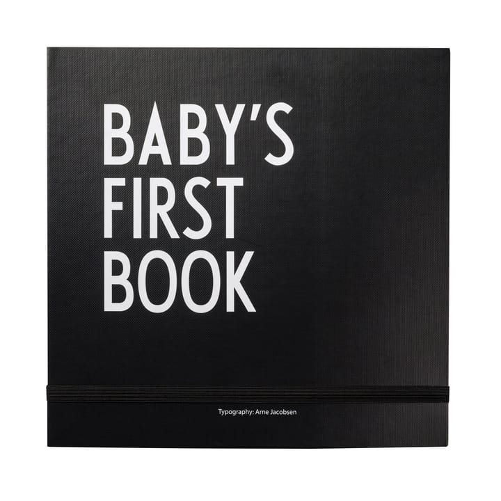Design Letters Baby's First Book - schwarz - Design Letters