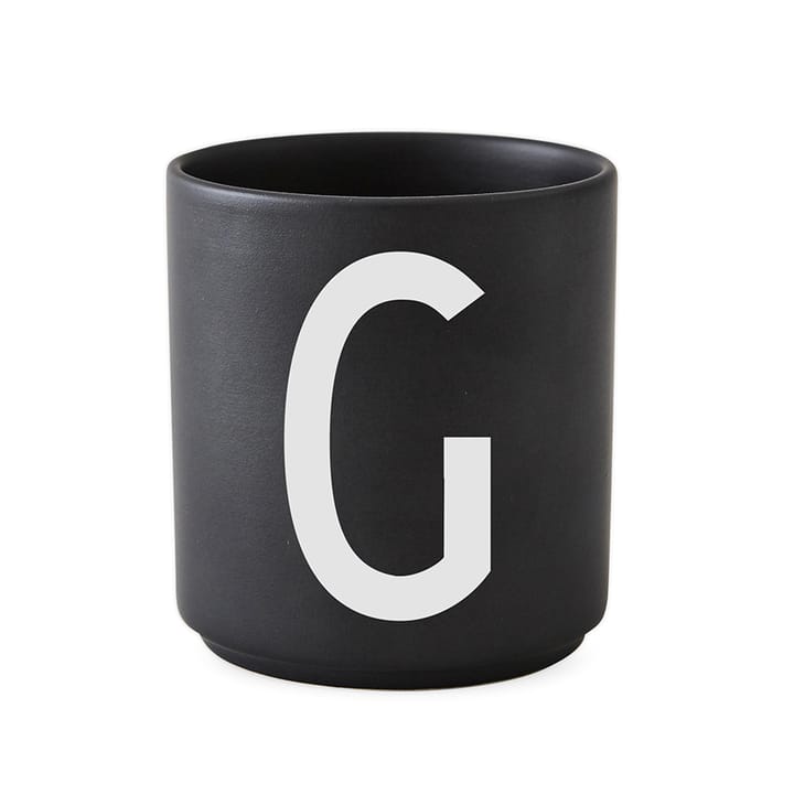 Design Letters Becher schwarz - G - Design Letters