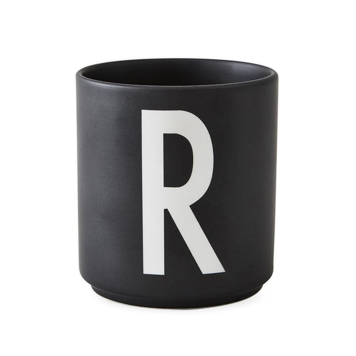 Design Letters Becher schwarz - R - Design Letters