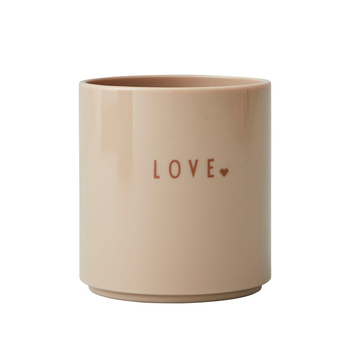 Design Letters Favoritbecher mini - Love (beige) - Design Letters