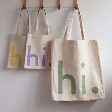 Design Letters hi. Tasche - Green-pink - Design Letters