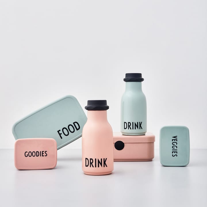 Design Letters Kids Trinkflasche, Grün Design Letters