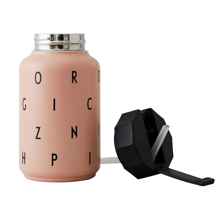 Design Letters Kinder Thermosflasche, Rosa Design Letters