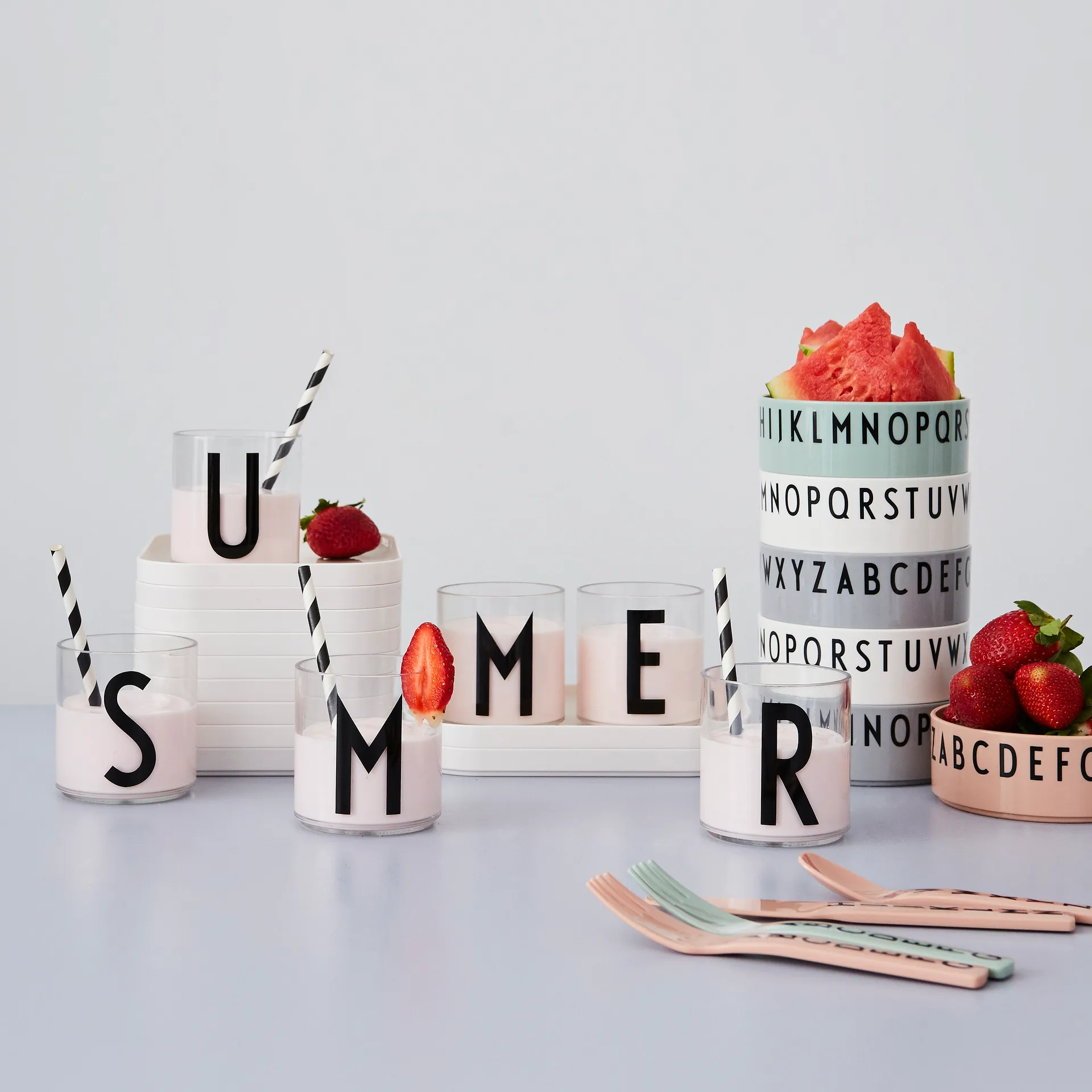 Design Letters Kinderbesteck, Nude Design Letters