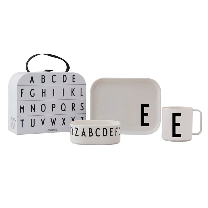 Design Letters Kindergeschirr Set - E - Design Letters