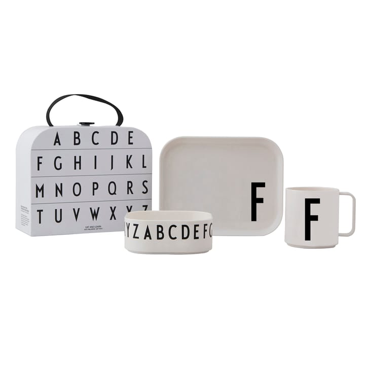 Design Letters Kindergeschirr Set - F - Design Letters