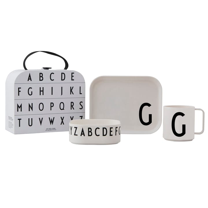 Design Letters Kindergeschirr Set - G - Design Letters