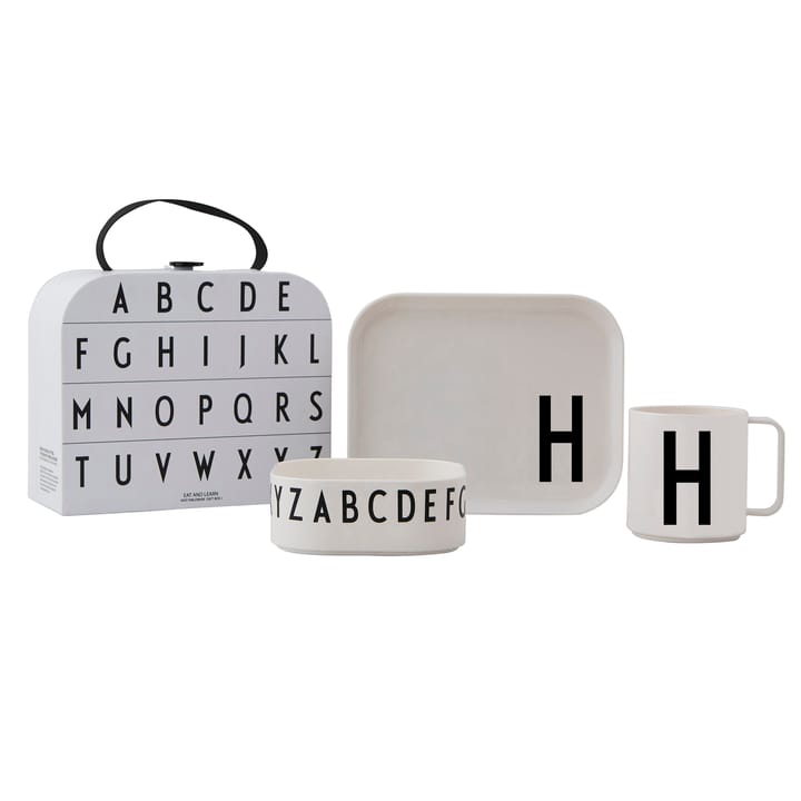Design Letters Kindergeschirr Set - H - Design Letters