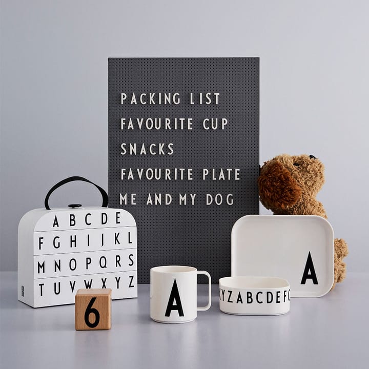 Design Letters Kindergeschirr Set, L Design Letters