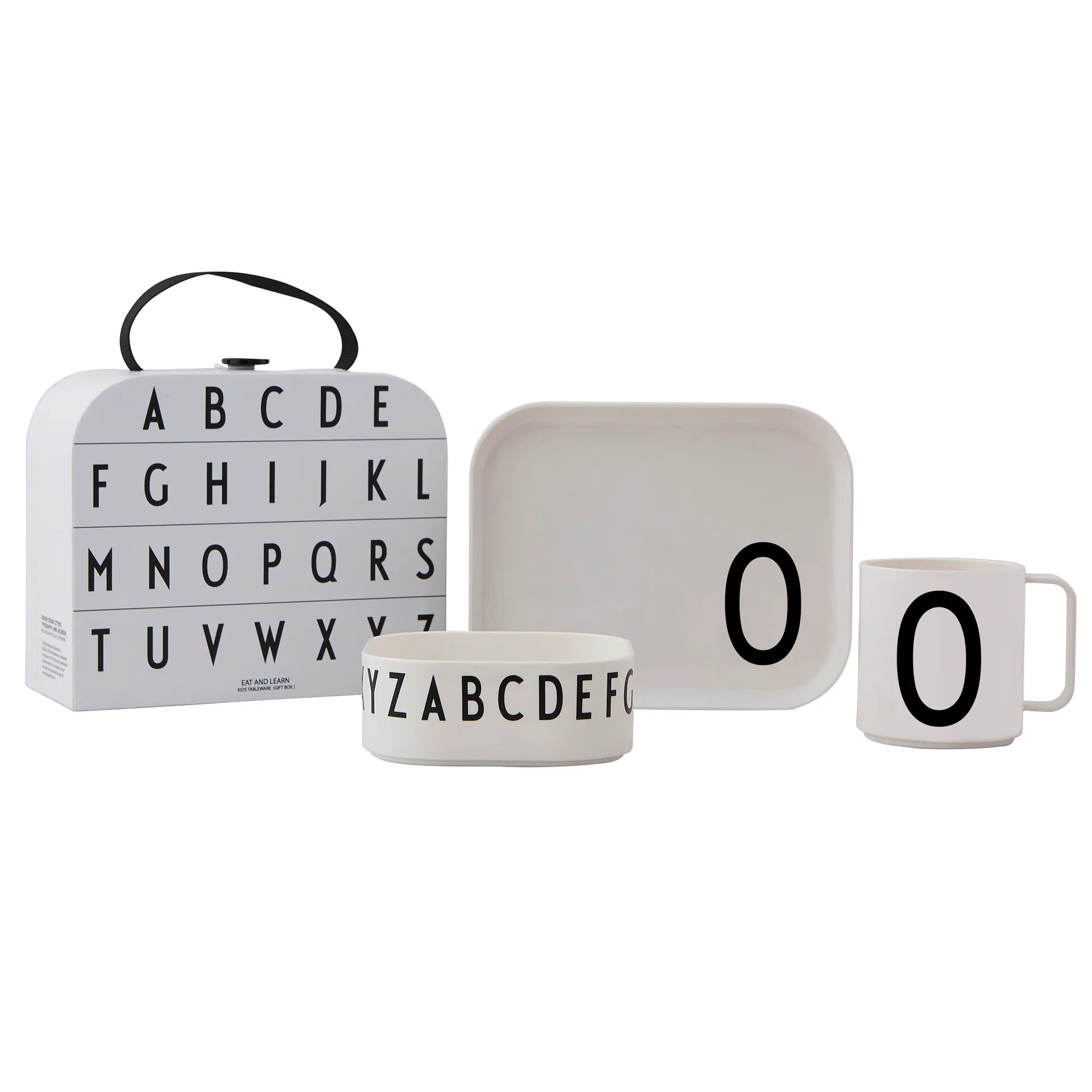 Design Letters Kindergeschirr Set, O Design Letters