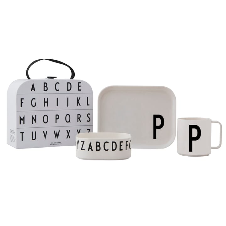 Design Letters Kindergeschirr Set - P - Design Letters