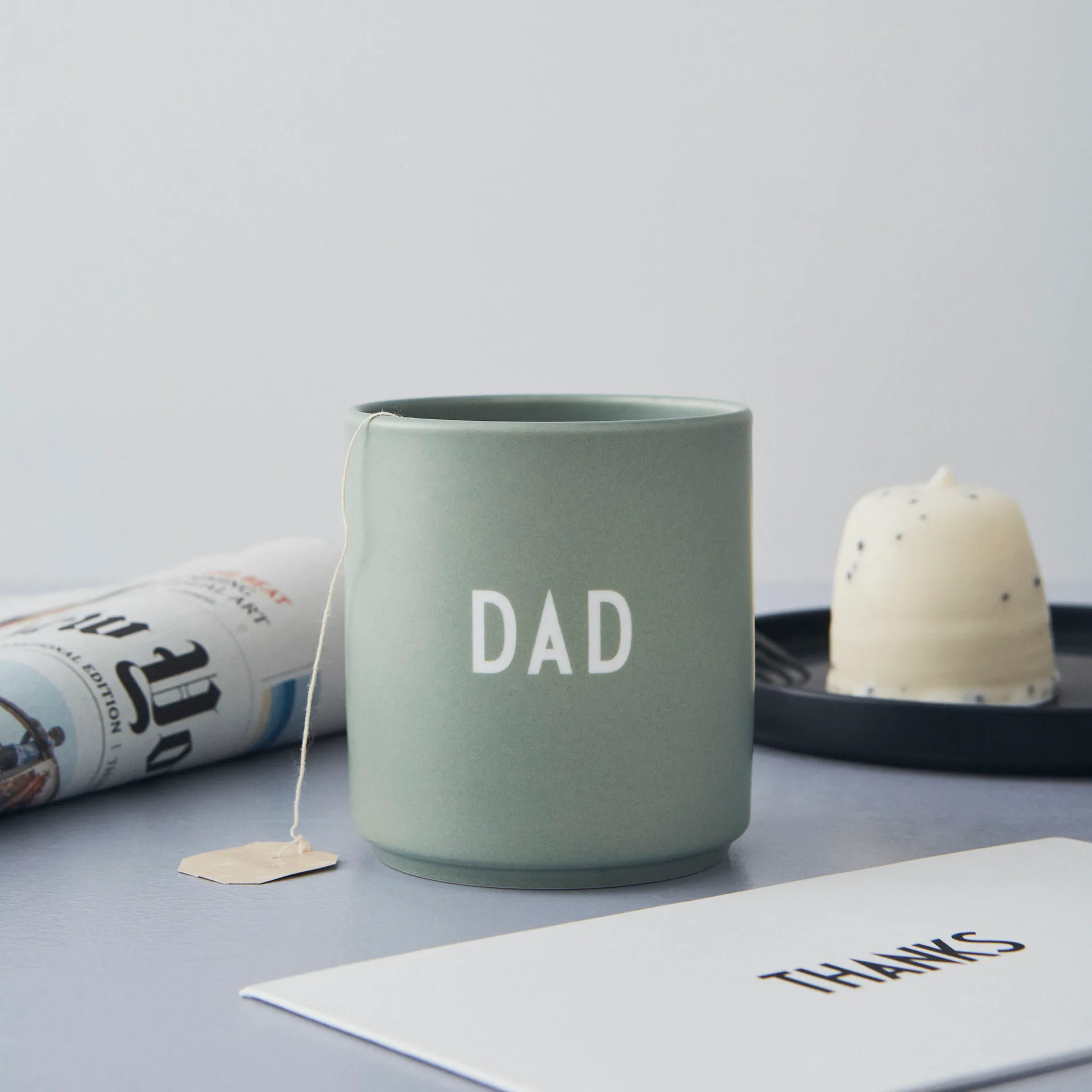 Design Letters Lieblingsbecher 25cl, Dad/Love-green Design Letters
