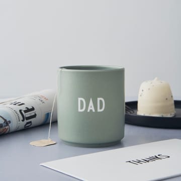Design Letters Lieblingsbecher 25cl - Dad/Love (Grün) - Design Letters