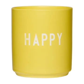 Design Letters Lieblingsbecher 25cl - Happy-yellow - Design Letters