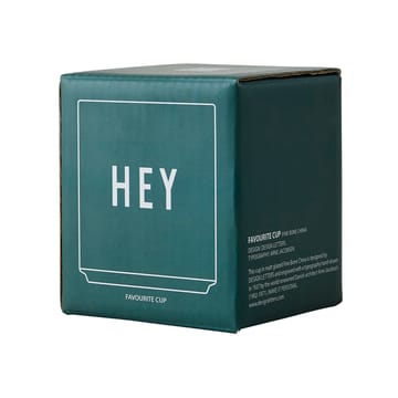 Design Letters Lieblingsbecher 25cl - Hey (Grün) - Design Letters