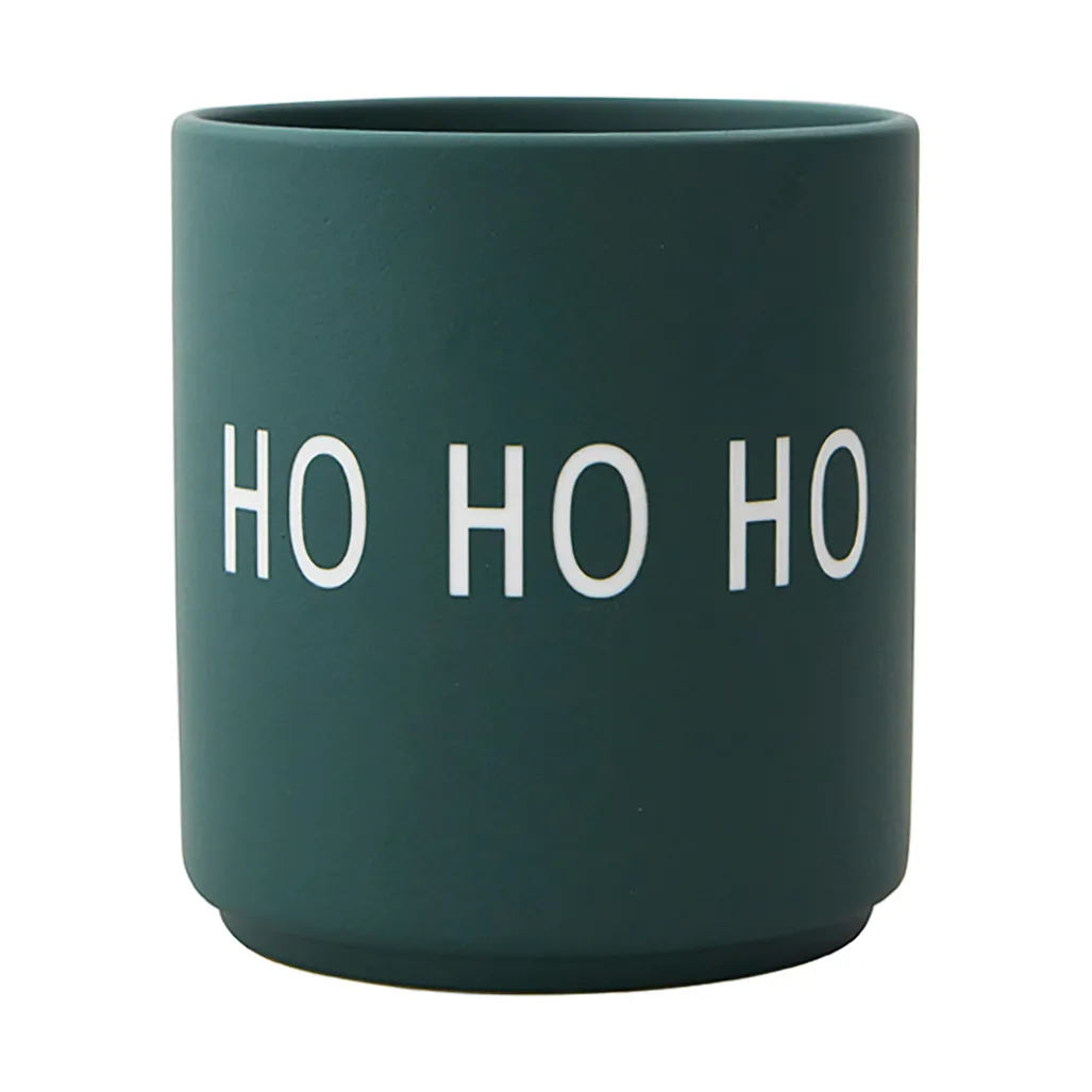 Design Letters Design Letters Lieblingsbecher 25cl Ho ho ho-dark green