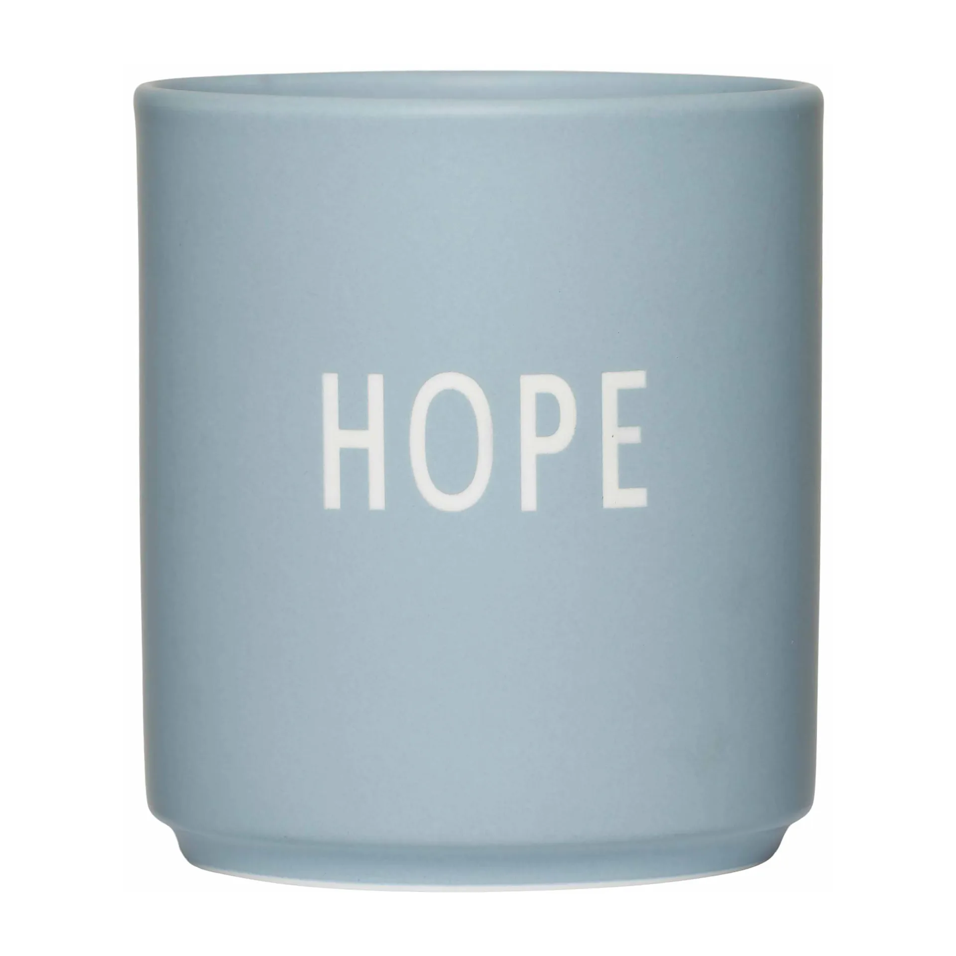 Design Letters Lieblingsbecher 25cl, Hope-light blue Design Letters
