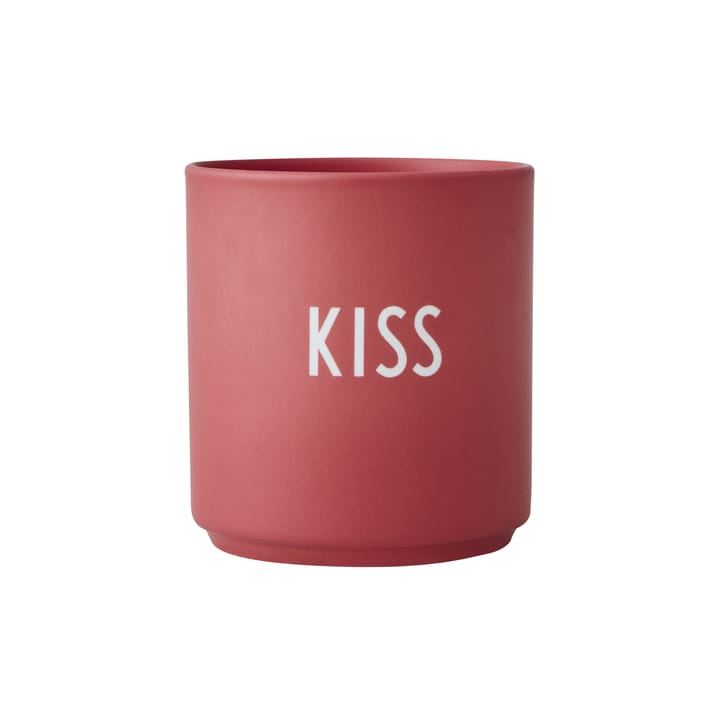 Design Letters Lieblingsbecher 25cl - Kiss (Rosa) - Design Letters