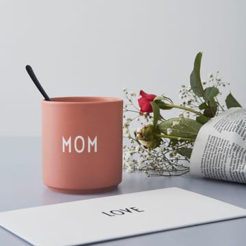 Design Letters Lieblingsbecher 25cl - Mom/Love (Rosa) - Design Letters