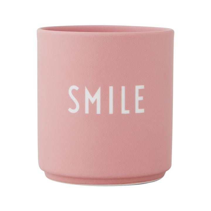 Design Letters Lieblingsbecher 25cl - Smile-old rose - Design Letters