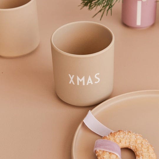 Design Letters Lieblingsbecher 25cl, Xmas-beige Design Letters