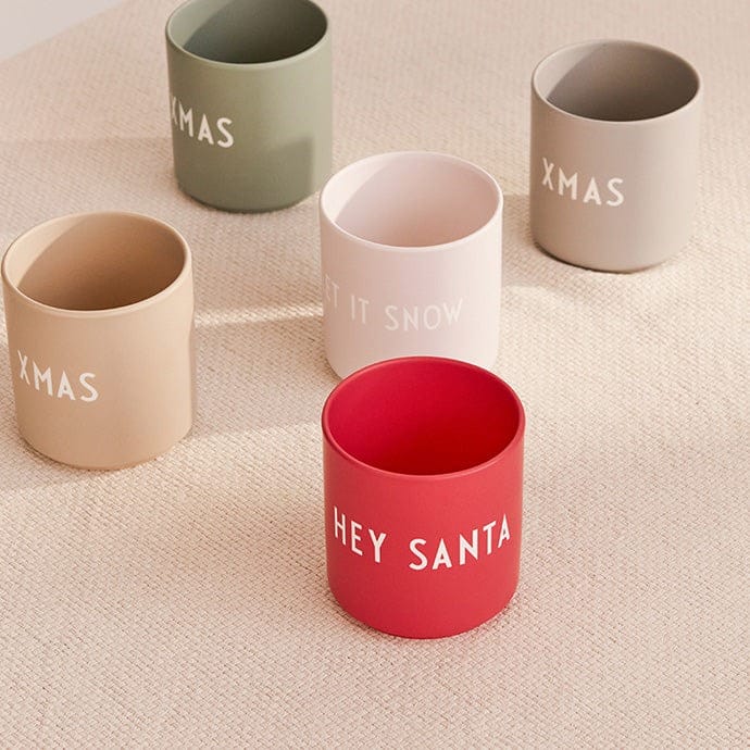 Design Letters Lieblingsbecher 25cl, Xmas-beige Design Letters