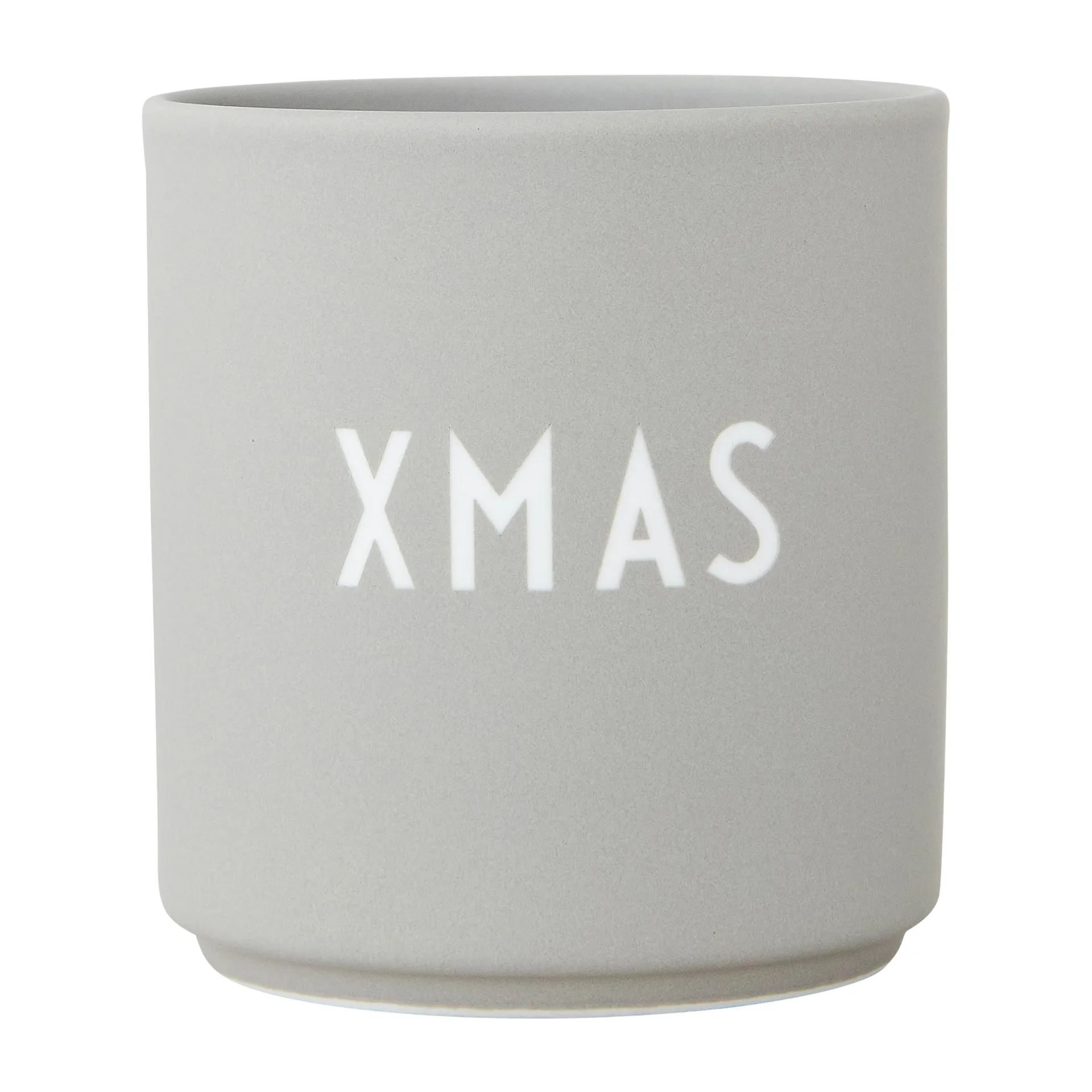 Design Letters Lieblingsbecher 25cl, Xmas-cool grey Design Letters