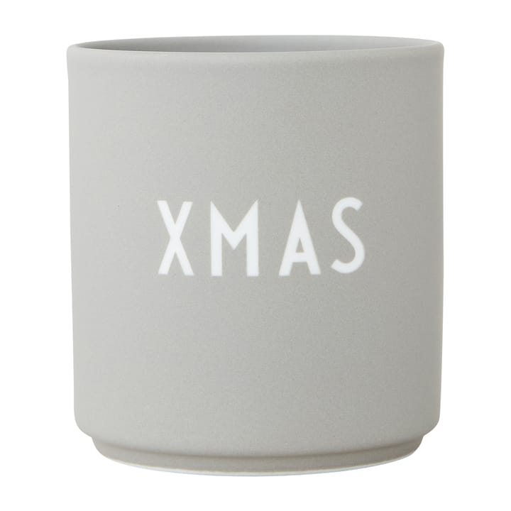 Design Letters Lieblingsbecher 25cl - Xmas-cool grey - Design Letters