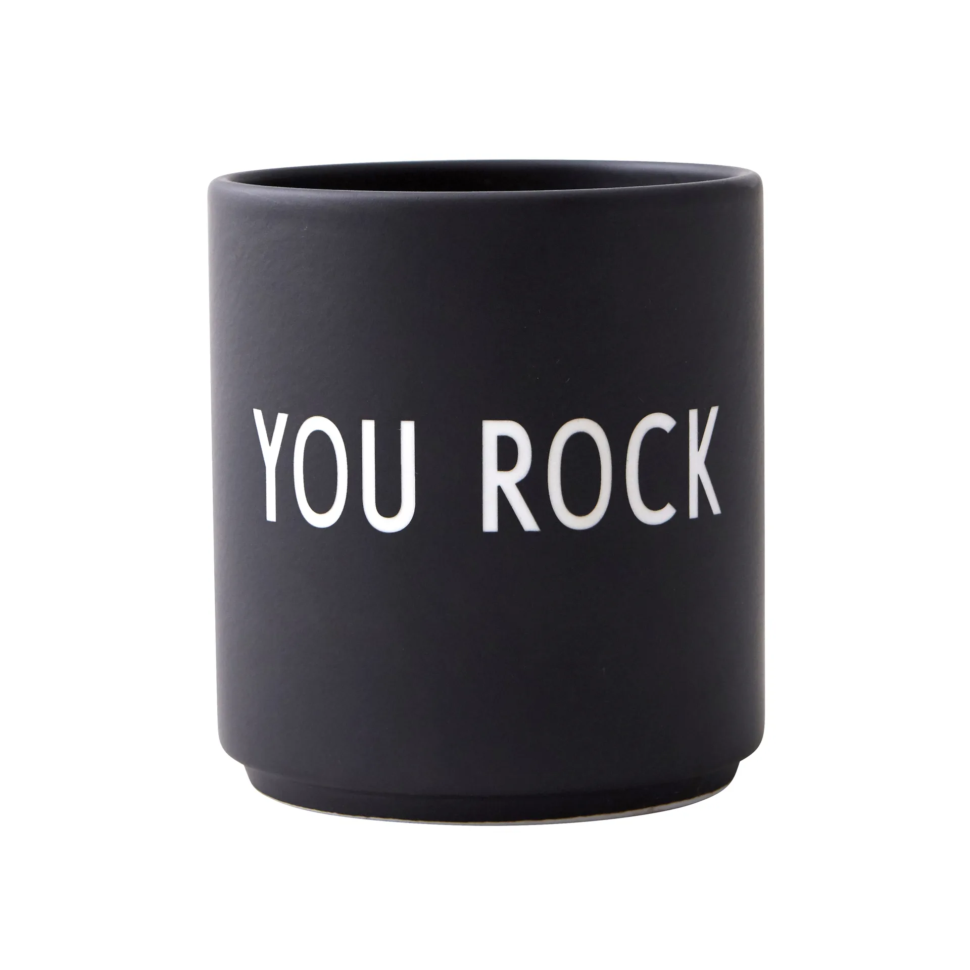 Design Letters Lieblingsbecher 25cl, You rock-black Design Letters